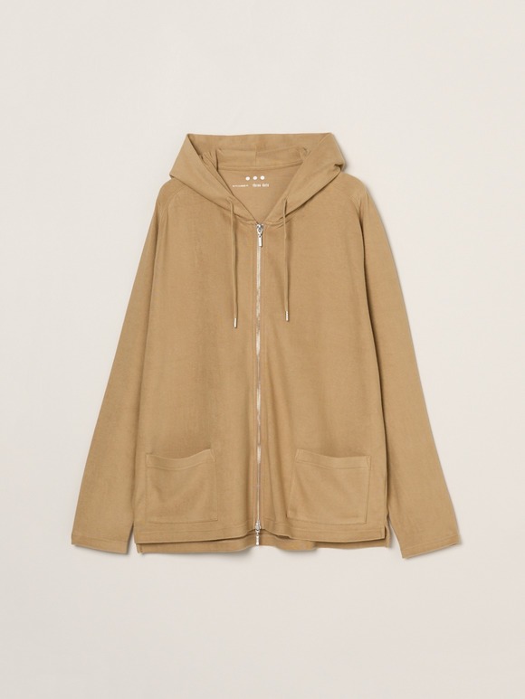 Men's compact pile parka