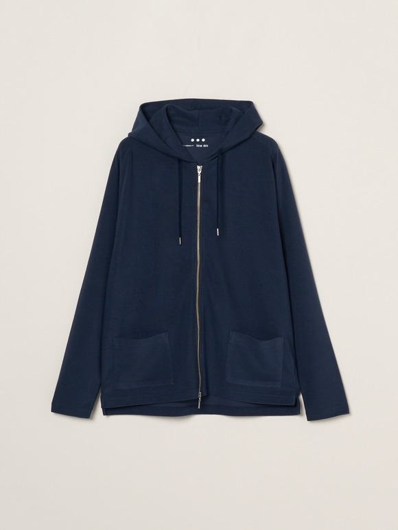Men's compact pile parka