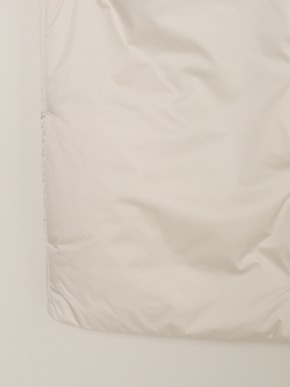 Puffer collarless jacket 詳細画像