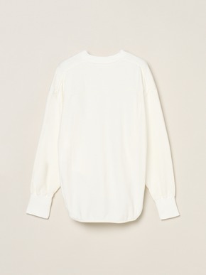 Ppigment dyed sweat top 詳細画像