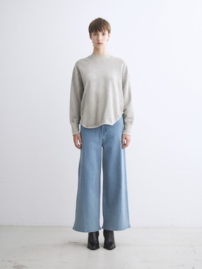 Ppigment dyed sweat top 詳細画像