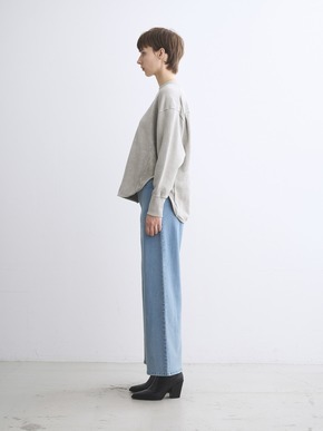 Ppigment dyed sweat top 詳細画像