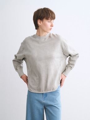 Ppigment dyed sweat top 詳細画像