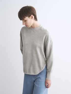 Ppigment dyed sweat top 詳細画像