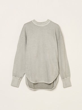 Ppigment dyed sweat top 詳細画像