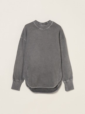 Ppigment dyed sweat top 詳細画像