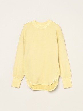 Ppigment dyed sweat top 詳細画像