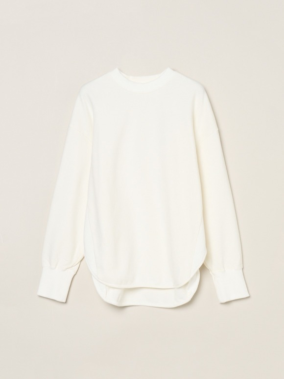 Ppigment dyed sweat top