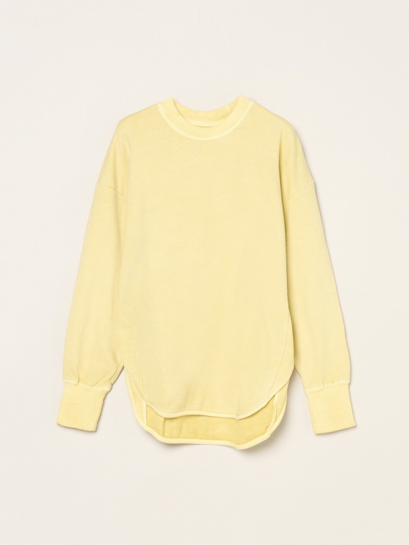 Pigment dyed sweat top