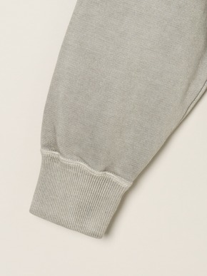 Pigment dyed sweat zip up hoody 詳細画像