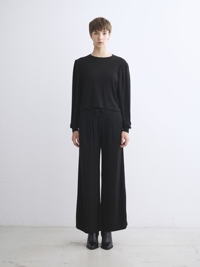 Blushed sweater bolume sleeve top 詳細画像