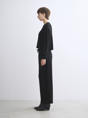Blushed sweater bolume sleeve top 詳細画像