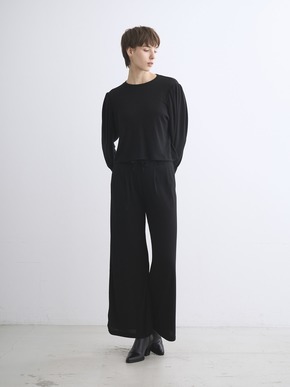 Blushed sweater bolume sleeve top 詳細画像