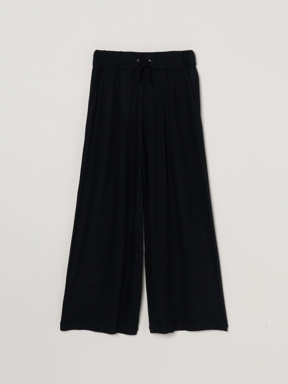 Blushed sweater wide pants