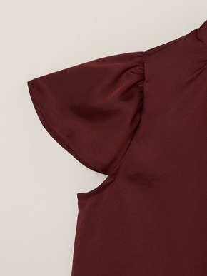 Silky twill tops 詳細画像