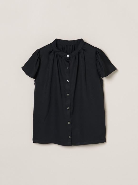 Silky twill tops