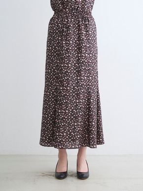 Silky twill nallow skirt 詳細画像
