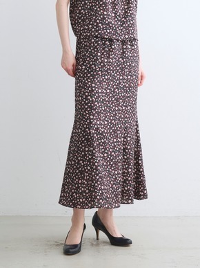 Silky twill nallow skirt 詳細画像