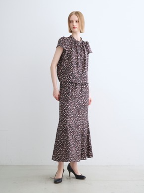 Silky twill nallow skirt 詳細画像