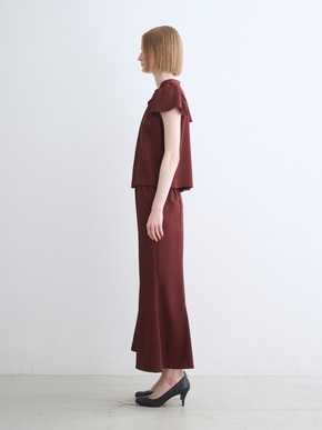 Silky twill nallow skirt 詳細画像