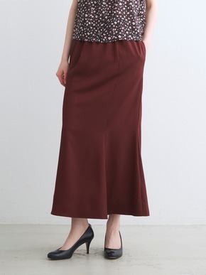 Silky twill nallow skirt 詳細画像