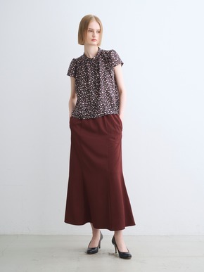 Silky twill nallow skirt 詳細画像