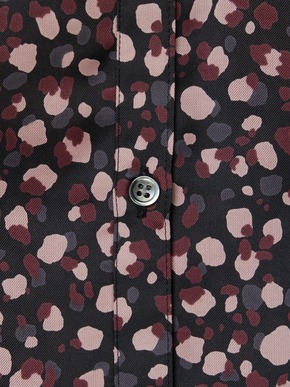 Silky twill gather dress 詳細画像