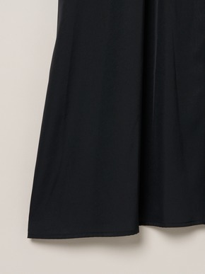 Silky twill gather dress 詳細画像