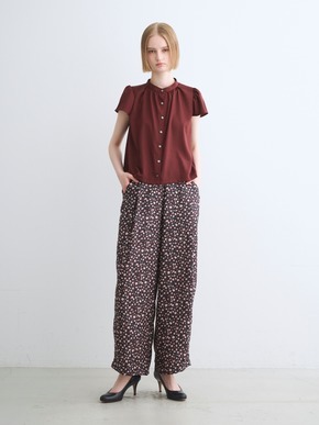 Silky twill pants 詳細画像