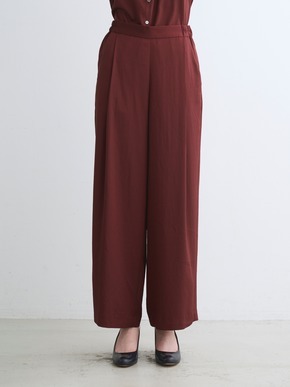 Silky twill pants 詳細画像