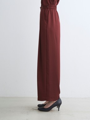 Silky twill pants 詳細画像