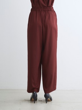 Silky twill pants 詳細画像