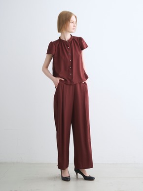 Silky twill pants 詳細画像
