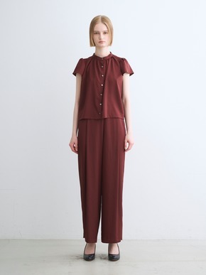 Silky twill pants 詳細画像