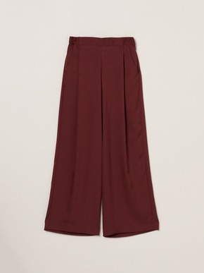Silky twill pants 詳細画像