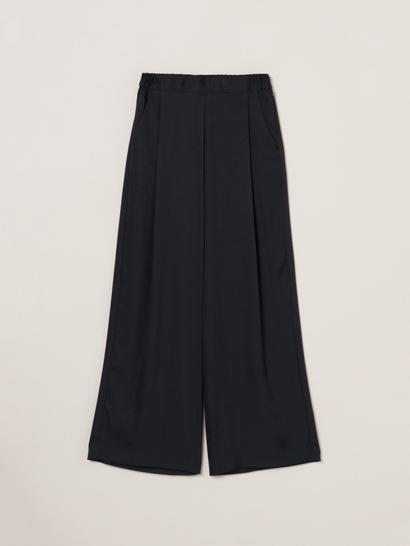 Silky twill pants