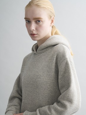 Silky terry hooded dress 詳細画像