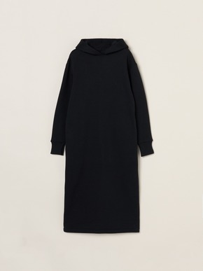Silky terry hooded dress 詳細画像