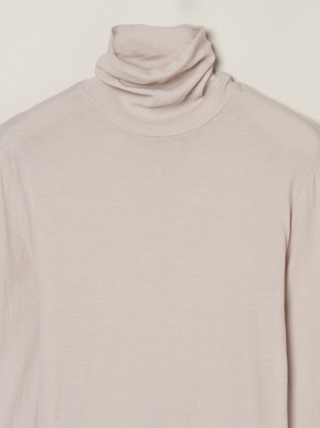 Soft see through turtle neck tee 詳細画像