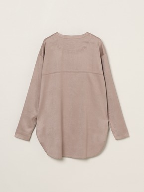 Suede jersey long tee 詳細画像