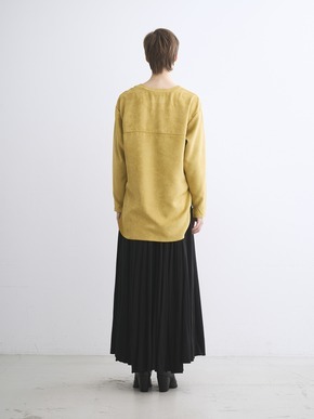 Suede jersey long tee 詳細画像