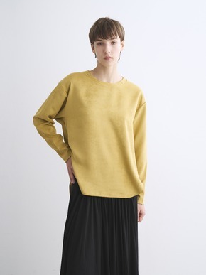 Suede jersey long tee 詳細画像