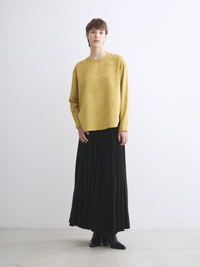 Suede jersey long tee 詳細画像
