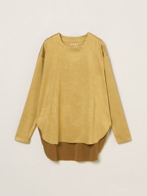 Suede jersey long tee 詳細画像