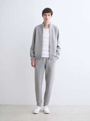 Men's cardboard sweat zip up brouson 詳細画像