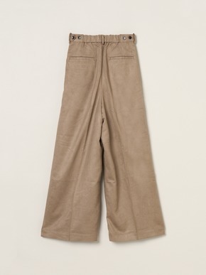 Faux suede pants 詳細画像