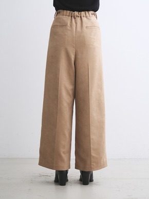 Faux suede pants 詳細画像