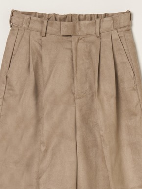 Faux suede pants 詳細画像