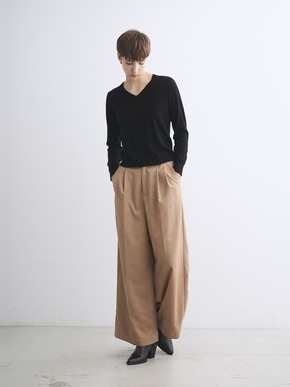 Faux suede pants 詳細画像