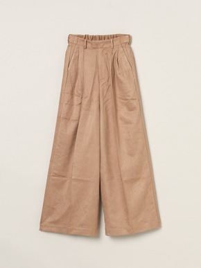 Faux suede pants 詳細画像